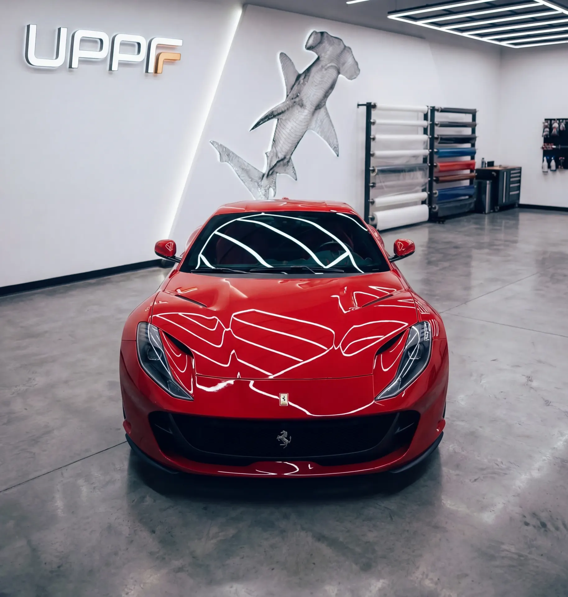 Vehicle detailed and protected at UPPF Studio Houston