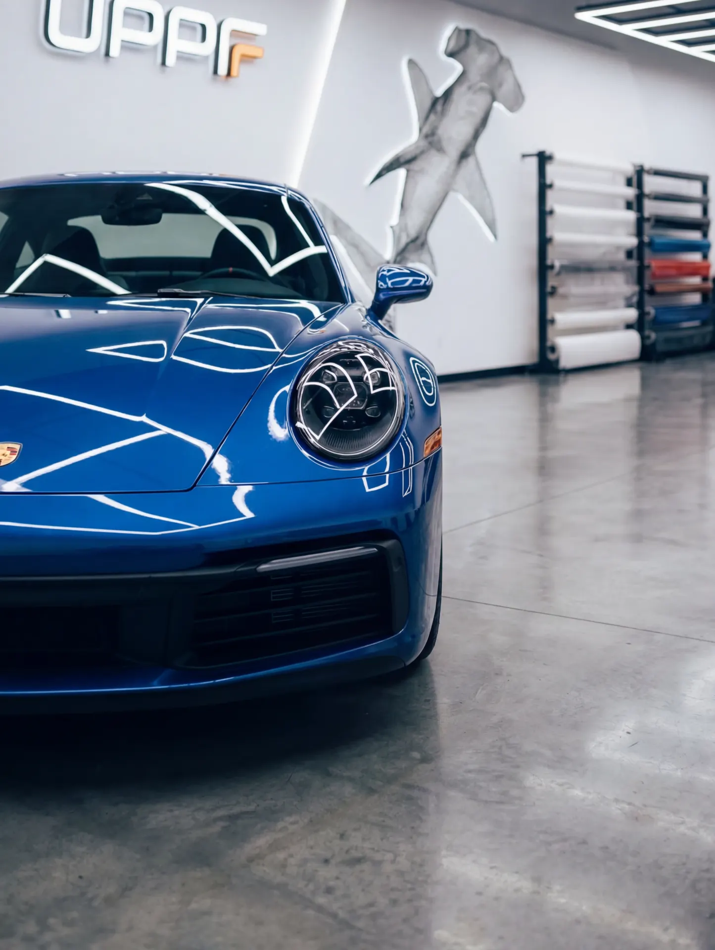 Cobia color change film transforming a vehicle's finish